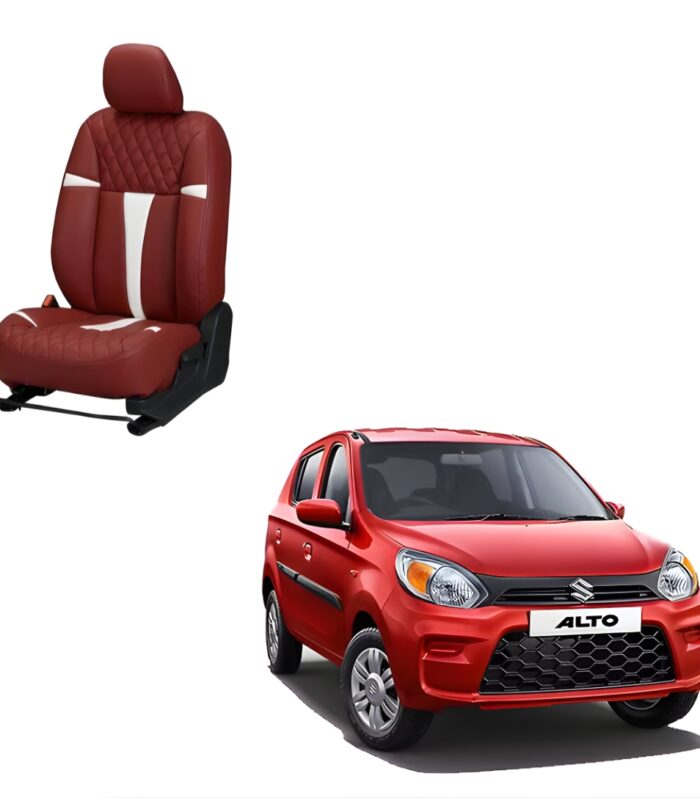 Maruti Suzuki Alto 800 Racing Series 3D Custom Art Leather Car Seat Covers