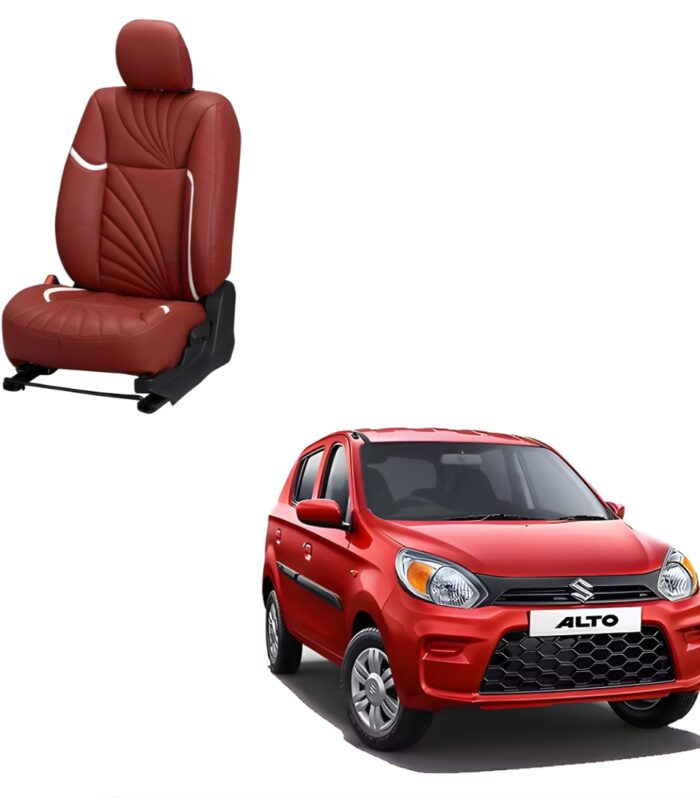 Maruti Suzuki Alto 800 Dove Series 3D Custom Nappa Leather Car Seat Covers