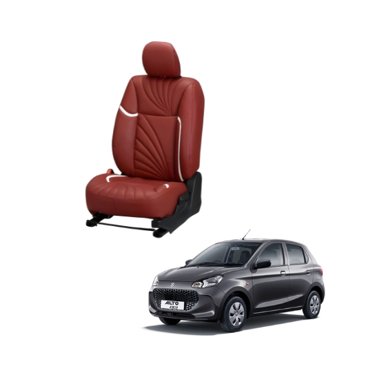 Maruti Suzuki Alto K10 Dove Series 3D Custom Nappa Leather Car Seat Covers