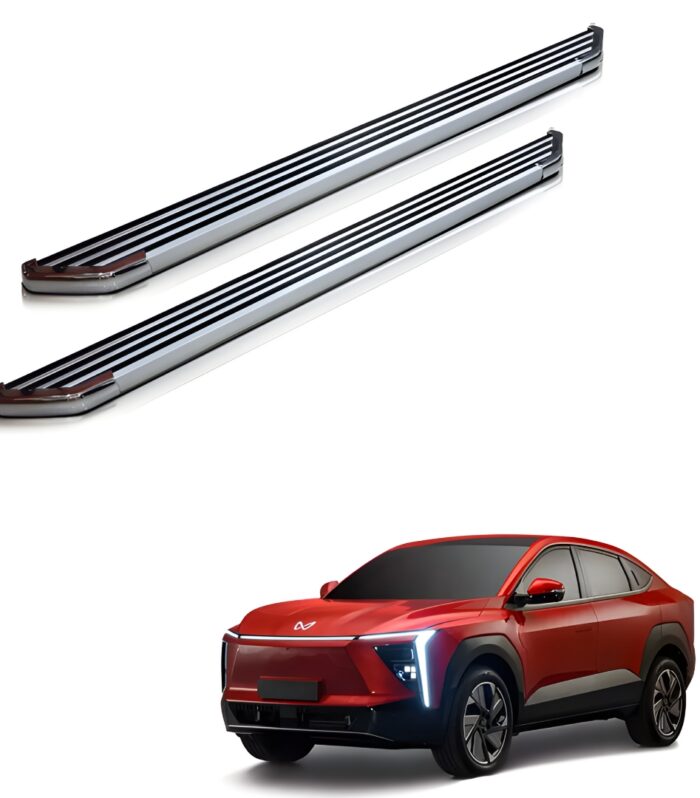 Mahindra XEV 9e Side Foot Step Zebra Design