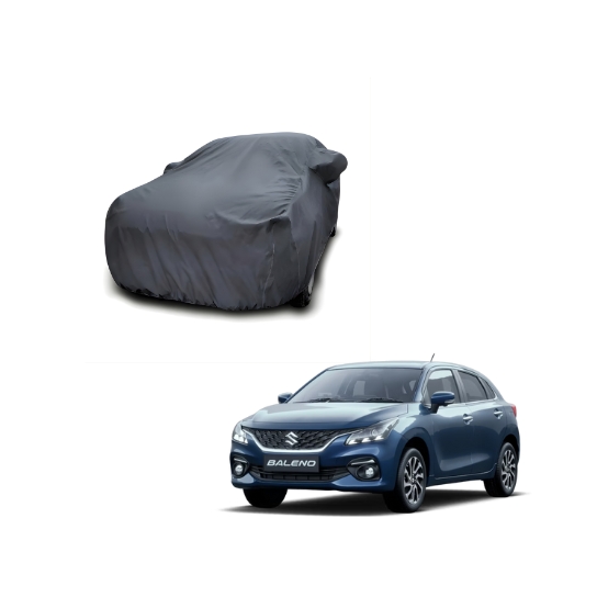 Car Body Cover For Maruti Suzuki Baleno American Grey