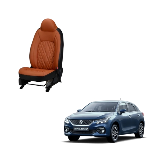 Maruti Suzuki Baleno Threading Series 3D Custom Art Leather Car Seat Covers